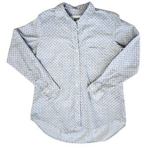 Grayson Frank‎ Eileen Sz 2 (US 4-6) Hero Button Down Shirt Blue Stripes & Stars